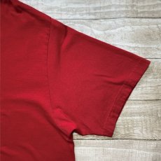 画像5: 「NAUTICA(ノーティカ)」ロゴプリント ヨット刺繍 レッド Tシャツ (5)