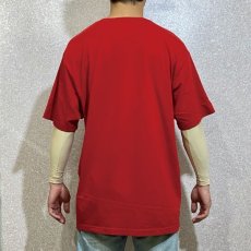 画像14: 「NAUTICA(ノーティカ)」ロゴプリント ヨット刺繍 レッド Tシャツ (14)