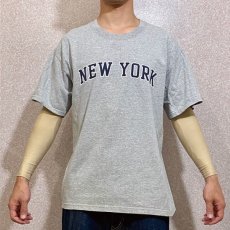 画像12: 「MV SPORT(エムブイ スポーツ)」NEW YORK ニューヨーク 杢グレー アーチ プリント Tシャツ (12)