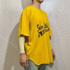 画像17: 「EAGLE USA(イーグル ユーエスエー)」HARFORD USA製 10 イエロー ヘンリーネック Tシャツ (17)