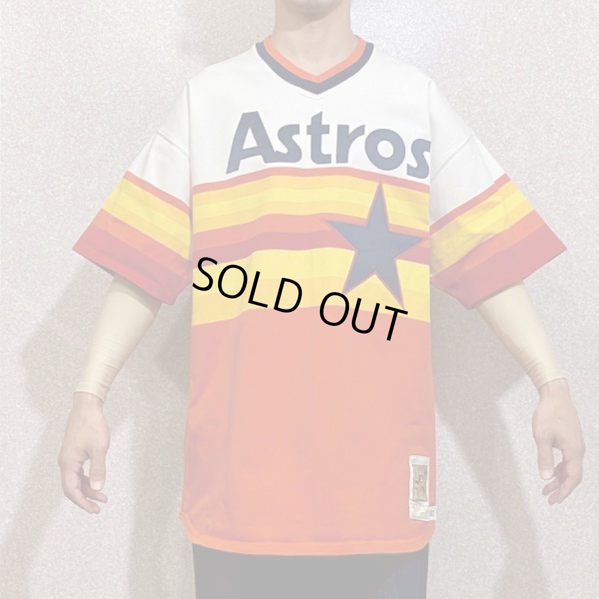 画像15: 「Mitchell&Ness(ミッチェル&ネス)」Astoros ヒューストンアストロズ ノーランライアン 34 USA製 MLB ジャージ Tシャツ (15)