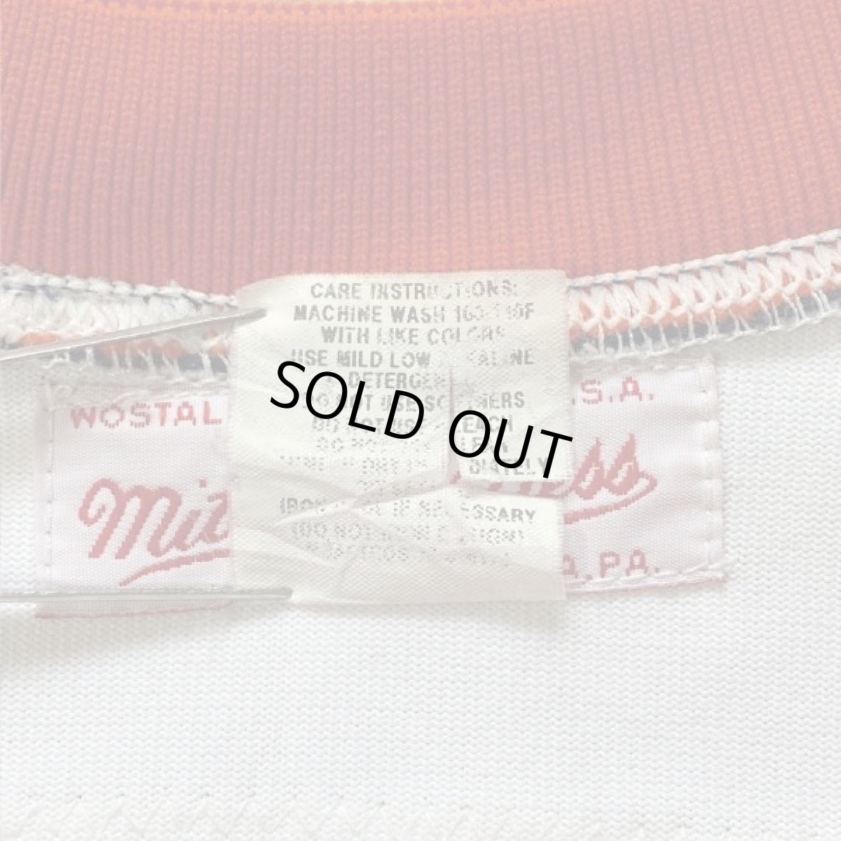 画像14: 「Mitchell&Ness(ミッチェル&ネス)」Astoros ヒューストンアストロズ ノーランライアン 34 USA製 MLB ジャージ Tシャツ (14)