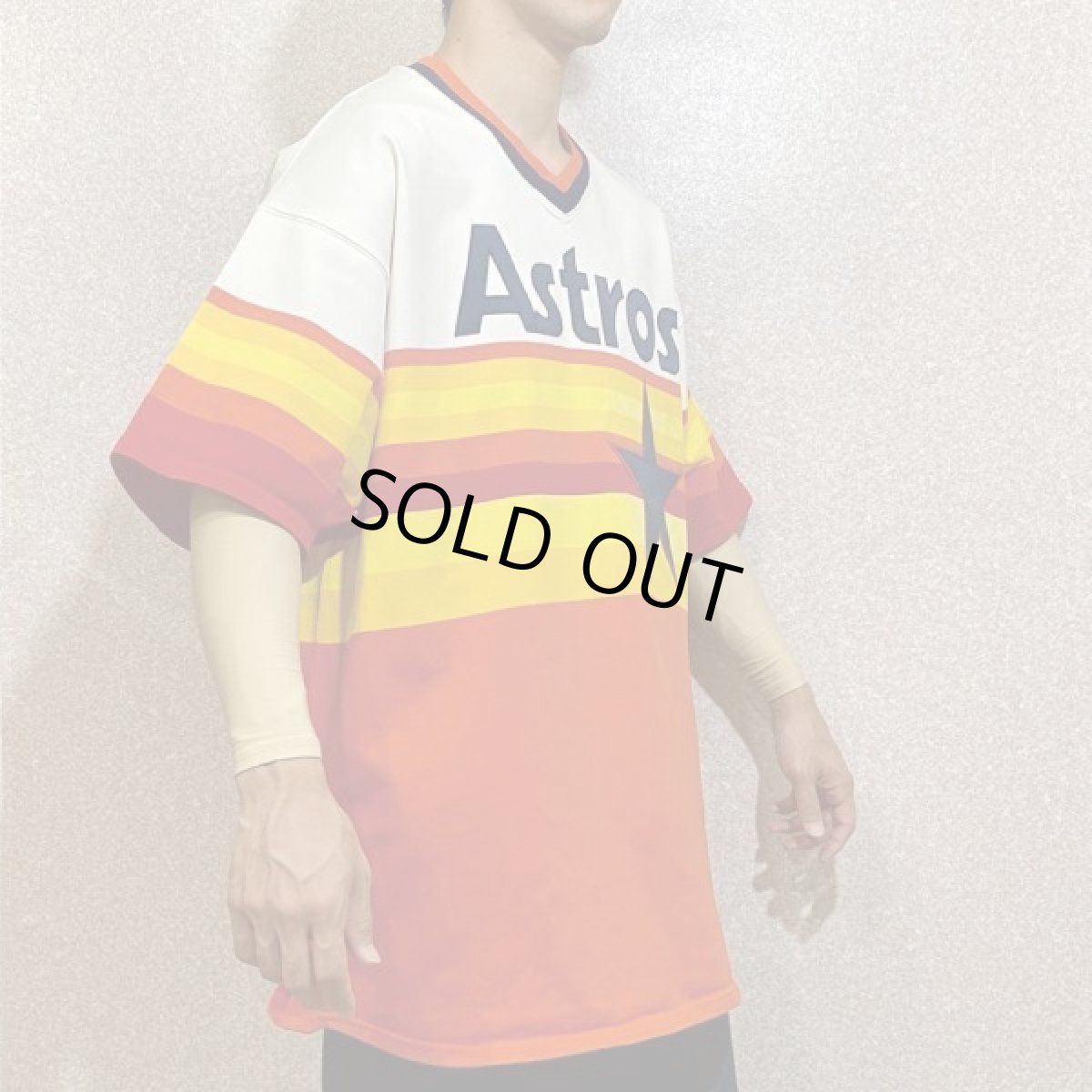 画像16: 「Mitchell&Ness(ミッチェル&ネス)」Astoros ヒューストンアストロズ ノーランライアン 34 USA製 MLB ジャージ Tシャツ (16)