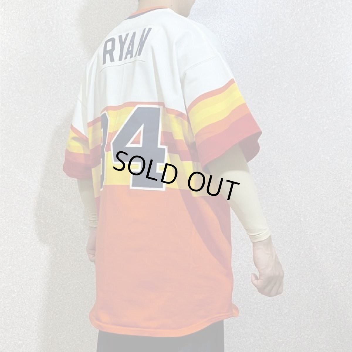 画像18: 「Mitchell&Ness(ミッチェル&ネス)」Astoros ヒューストンアストロズ ノーランライアン 34 USA製 MLB ジャージ Tシャツ (18)