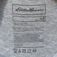 画像6: 「Eddie Bauer(エディーバウアー)」星条旗 シャケプリント 杢グレー Tシャツ (6)