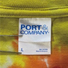 画像6: 「PORT&COMPANY(ポートアンドカンパニー)」タイダイ キャラクタープリント Tシャツ (6)