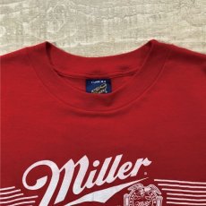 画像4: 「miller(ミラー)」モートン ニッティング ミルズ USA製 MADE THE AMERICAN WAY プリント Tシャツ (4)