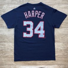 画像7: 「Majestic(マジェスティック・アスレティック)」MLB ワシントン・ナショナルズプリント HERPER 34 Tシャツ (7)