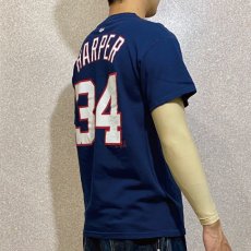 画像17: 「Majestic(マジェスティック・アスレティック)」MLB ワシントン・ナショナルズプリント HERPER 34 Tシャツ (17)