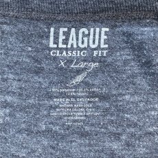 画像6: 「LEAGUE CLASSIC FIT(リーグ クラシック フィット)」DELAWARE ウイングフット 杢グレー Tシャツ (6)