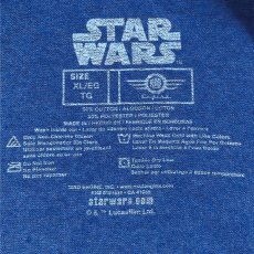 画像6: 「STAR WARS(スターウォーズ)」ブルー 杢調 タイ・ファイター プリント Tシャツ (6)