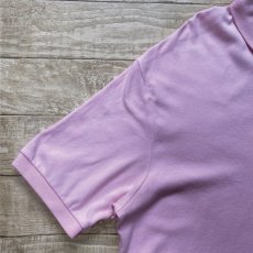 画像2: 「Polo RALPH LAUREN(ポロ ラルフローレン)」ポニー刺繍 ピンク 定番 半袖 ポロシャツ (2)