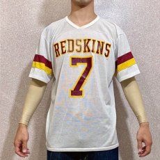 画像13: 「Rawlings(ローリングス)」ワシントン レッドスキンズ フットボールチーム NFL 7 USA製 ジャージ Tシャツ (13)