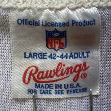画像6: 「Rawlings(ローリングス)」ワシントン レッドスキンズ フットボールチーム NFL 7 USA製 ジャージ Tシャツ (6)