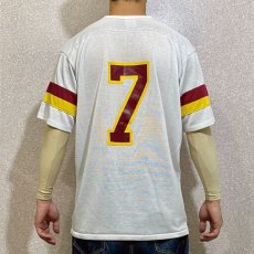 画像17: 「Rawlings(ローリングス)」ワシントン レッドスキンズ フットボールチーム NFL 7 USA製 ジャージ Tシャツ (17)