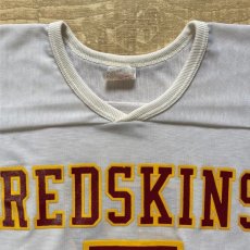 画像3: 「Rawlings(ローリングス)」ワシントン レッドスキンズ フットボールチーム NFL 7 USA製 ジャージ Tシャツ (3)