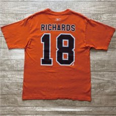 画像7: 「Reebok(リーボック)」NHL フィラデルフィア フライヤーズ PhiladelphiaFlyers RICHARDS マイクリチャーズ プリント Tシャツ (7)