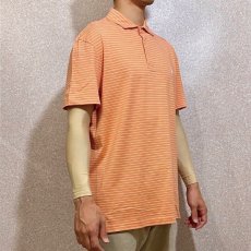 画像13: 「POLO RALPH LAUREN(ポロ ラルフローレン)」ポニー刺繍 オレンジボーダー 定番 半袖ポロシャツ (13)