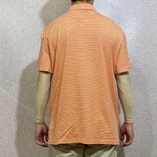 画像16: 「POLO RALPH LAUREN(ポロ ラルフローレン)」ポニー刺繍 オレンジボーダー 定番 半袖ポロシャツ (16)