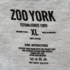 画像6: 「ZOO YORK(ズーヨーク)」チェックZYプリント Tシャツ (6)