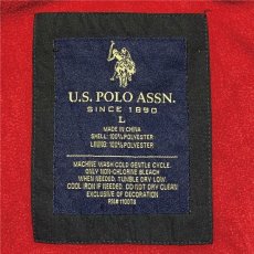 画像13: 「U.S. POLO ASSN.(ユーエス ポロアッスン)」ブラック 裏地フリース ドリズラー ブルゾン (13)