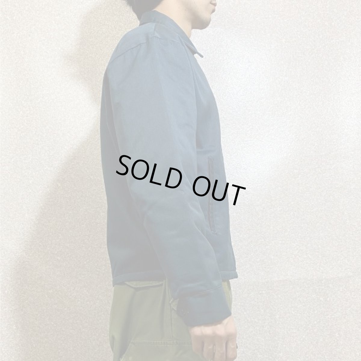 画像18: 「NO BRAND(ノーブランド)」ネイビー TALONジップ 70s ワークジャケット (18)