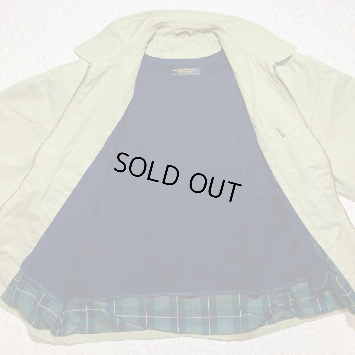 画像11: 「Brooks Brothers(ブルックスブラザーズ)」USA製 ライナー付き スウィングトップ ハリントン ドリズラー ブルゾン (11)