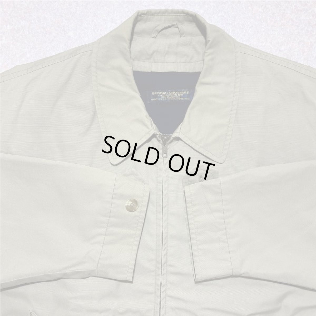 画像3: 「Brooks Brothers(ブルックスブラザーズ)」USA製 ライナー付き スウィングトップ ハリントン ドリズラー ブルゾン (3)