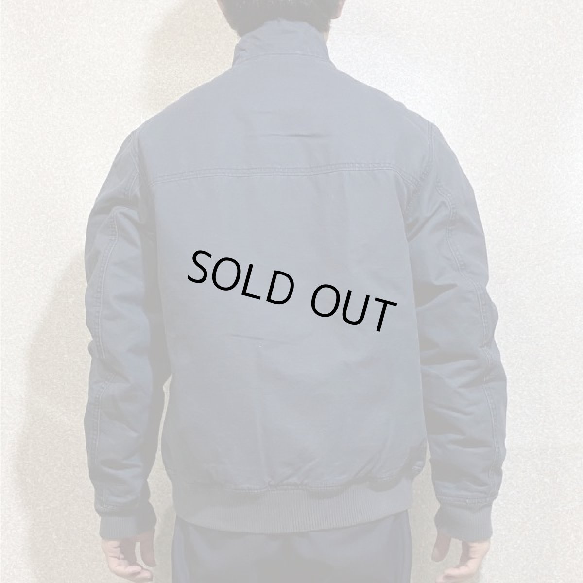 画像20: 「OLD NAVY(オールドネイビー)」ネイビー 中綿入り スイングトップ ハリントン G9 ブルゾン (20)