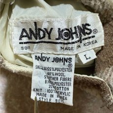 画像15: 「ANDY JOHNS(アンディージョーンズ)」リバーシブル チェック ウール タンカース ジャケット (15)