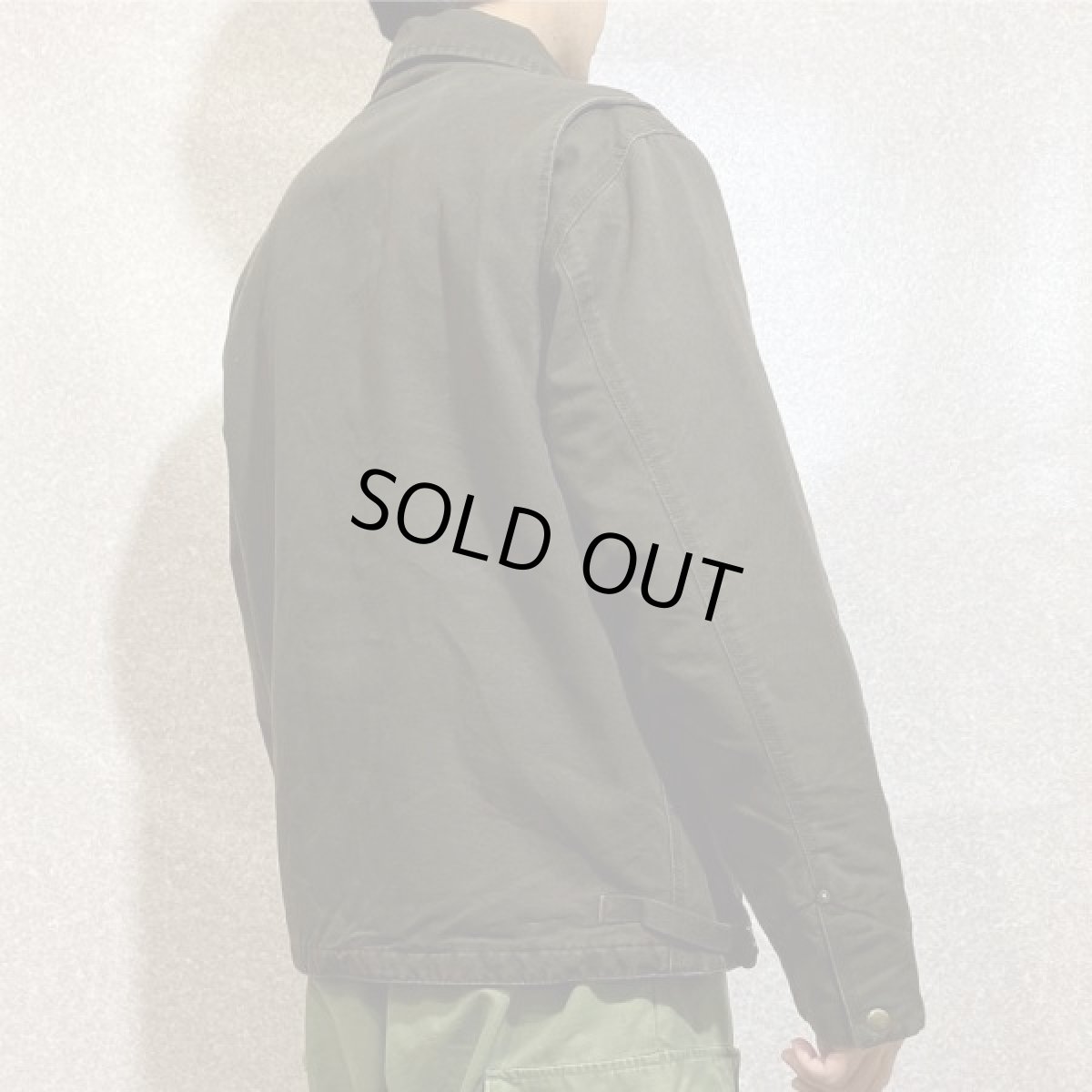 画像19: 「GAP(ギャップ)」ダークブラウン 中綿キルト ダック生地 フィールドジャケット (19)