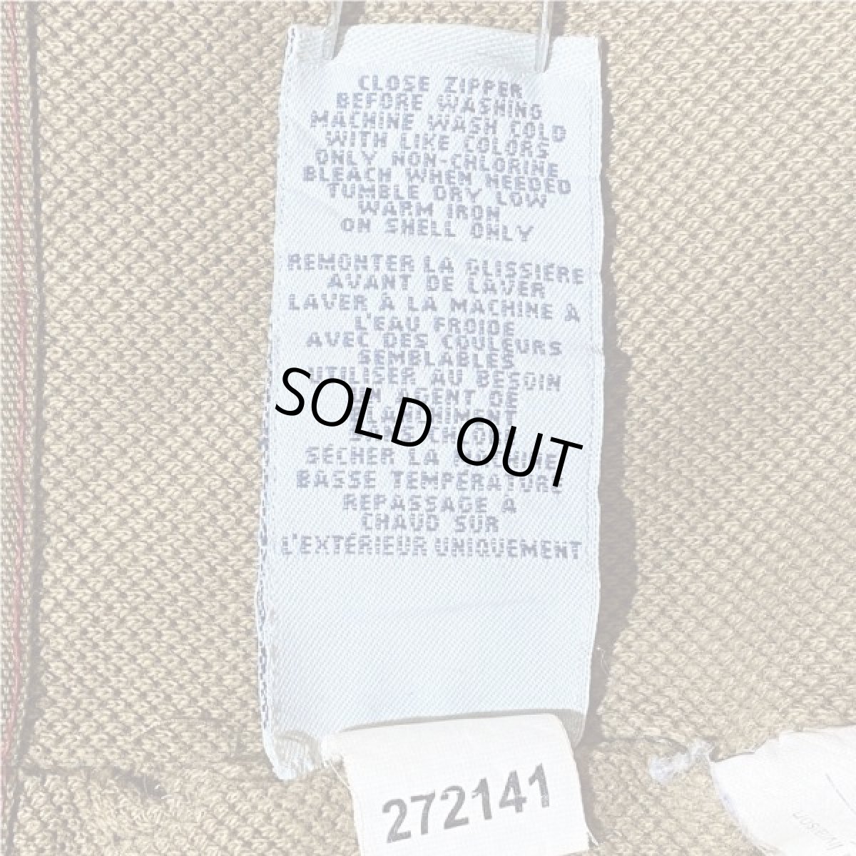 画像15: 「OLD NAVY(オールドネイビー)」SURPLUS GEAR ダック スイングトップ ハリントン G9 ブルゾン (15)