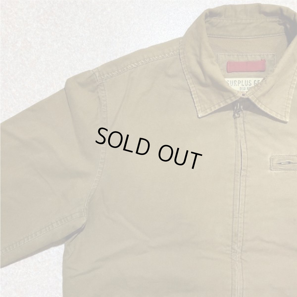 画像2: 「OLD NAVY(オールドネイビー)」SURPLUS GEAR ダック スイングトップ ハリントン G9 ブルゾン (2)