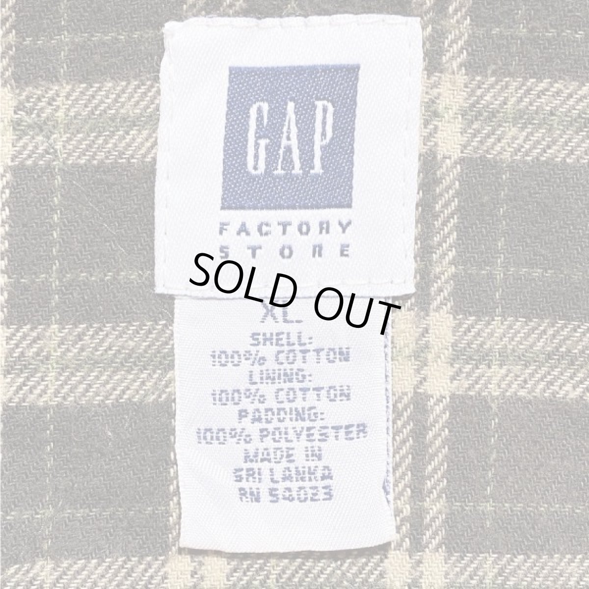 画像10: 「GAP(ギャップ)」ダークブラウン スイングトップ ハリントン G9 ブルゾン (10)