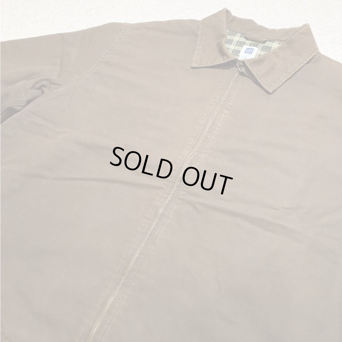 画像15: 「GAP(ギャップ)」ダークブラウン スイングトップ ハリントン G9 ブルゾン (15)