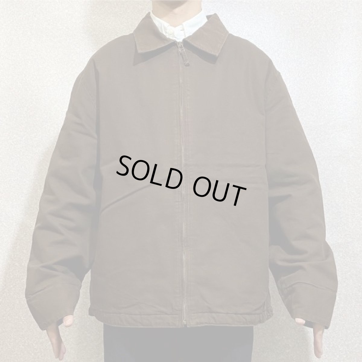 画像16: 「GAP(ギャップ)」ダークブラウン スイングトップ ハリントン G9 ブルゾン (16)