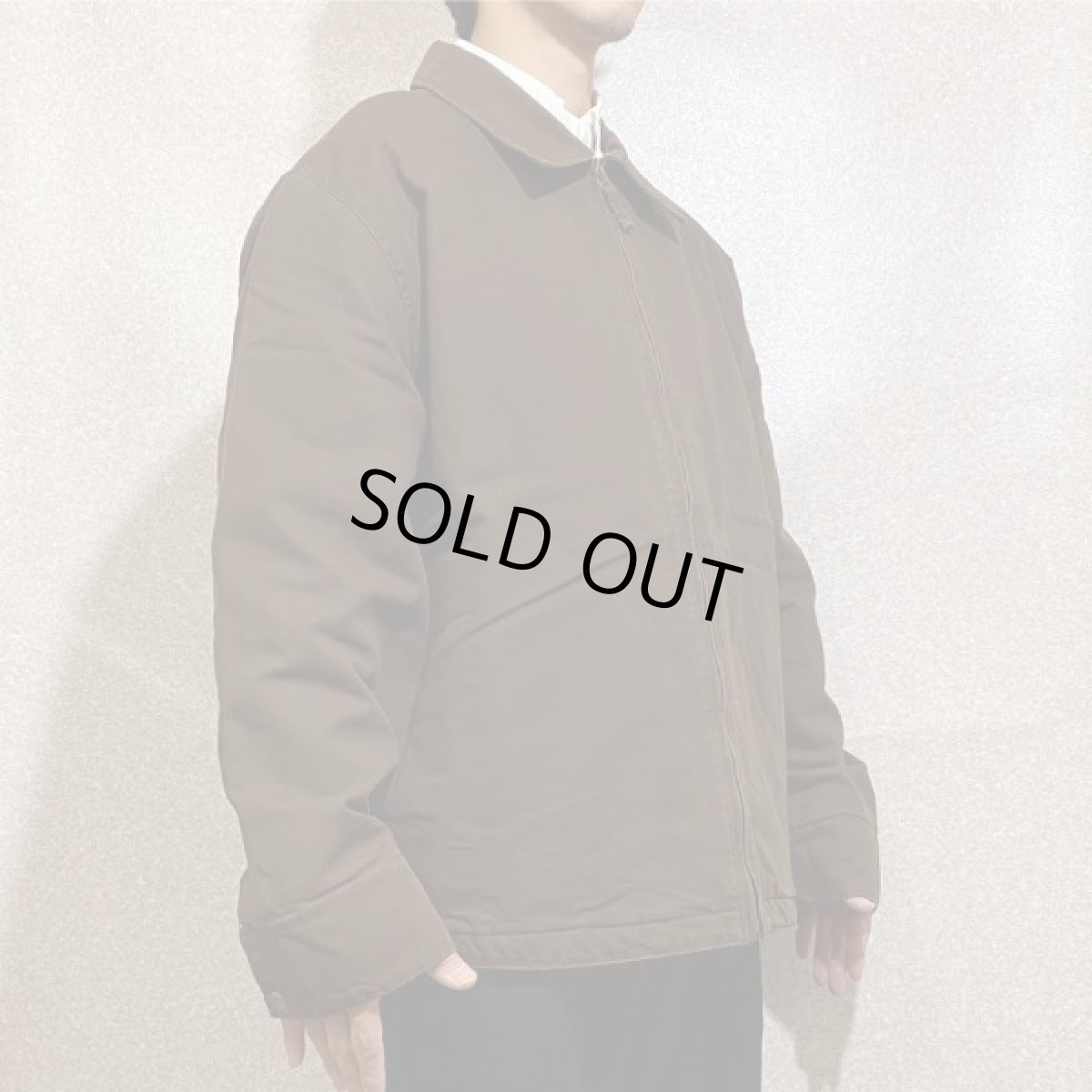 画像17: 「GAP(ギャップ)」ダークブラウン スイングトップ ハリントン G9 ブルゾン (17)