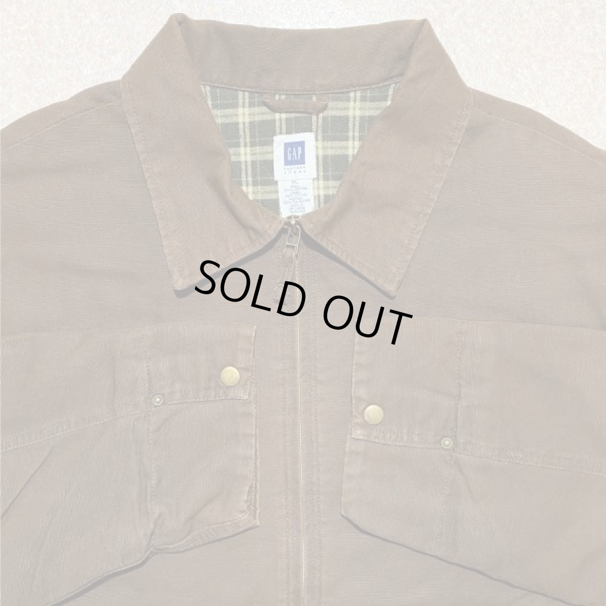 画像3: 「GAP(ギャップ)」ダークブラウン スイングトップ ハリントン G9 ブルゾン (3)