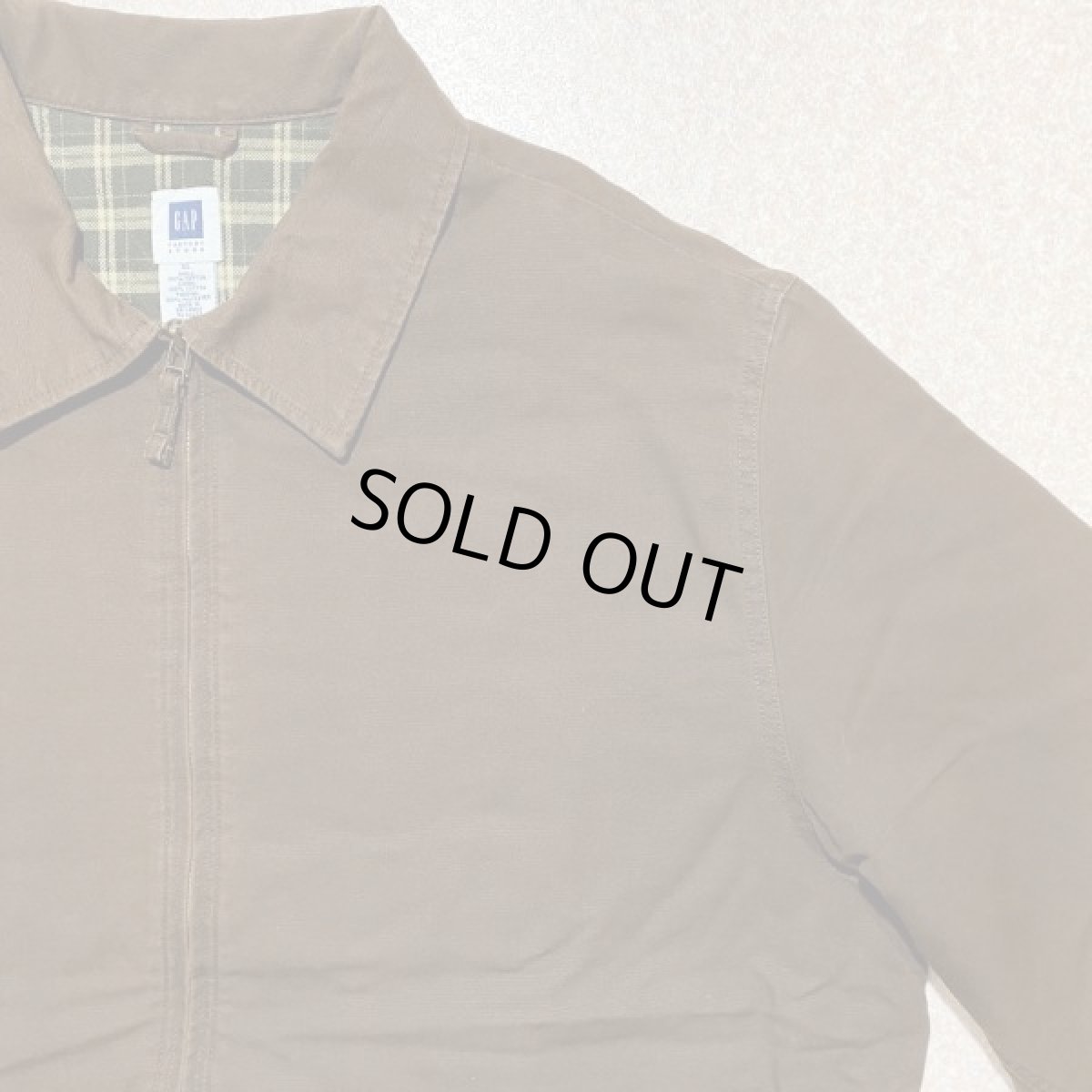 画像4: 「GAP(ギャップ)」ダークブラウン スイングトップ ハリントン G9 ブルゾン (4)