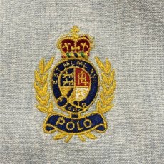 画像8: 「RALPH LAUREN(ラルフローレン)」クレスト刺繍 90s シャンブレー デニム スウィングトップ ブルゾン (8)