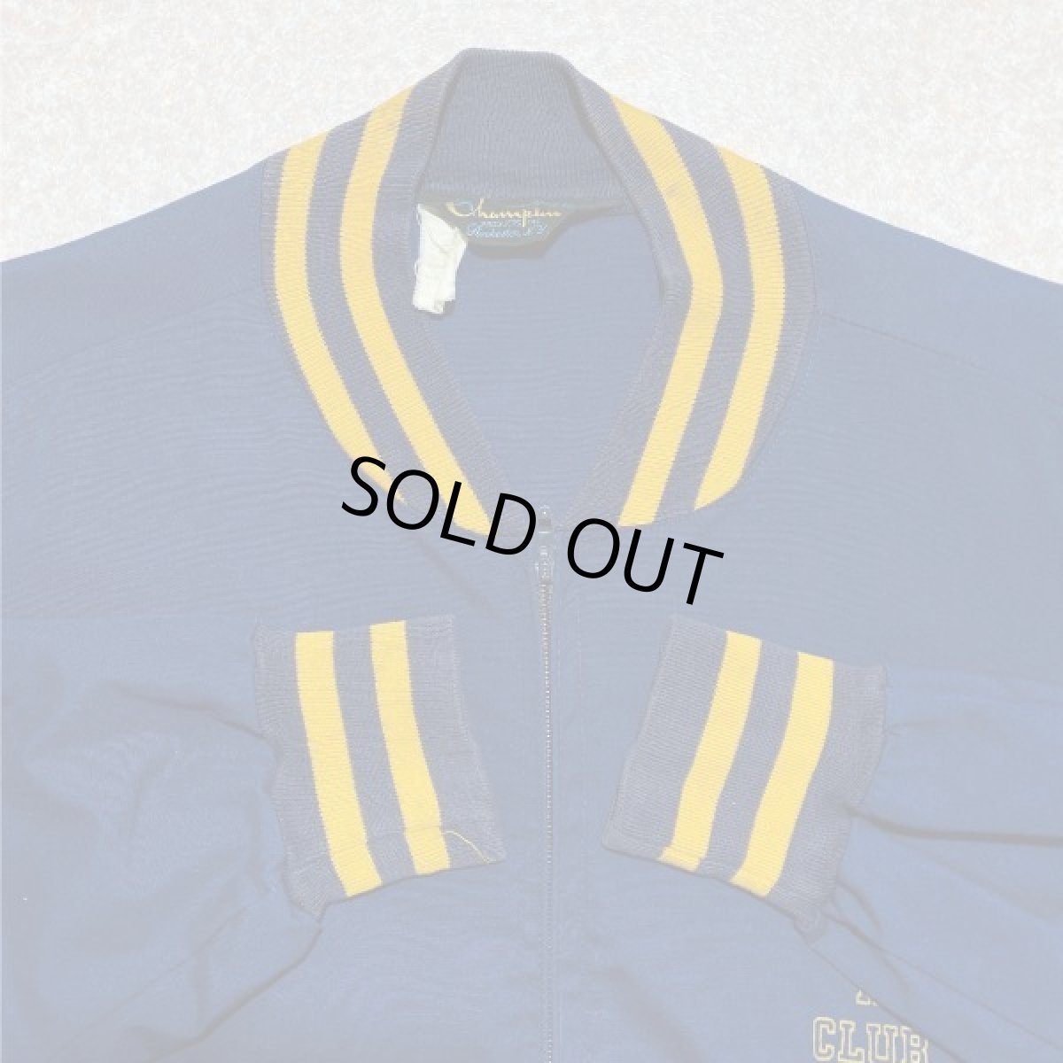 画像3: 「Champion(チャンピオン)」60s ランタグ TALONジップ ヴィンテージ KINGFISHER リブブルゾン (3)