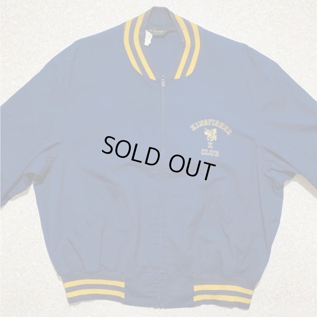 画像5: 「Champion(チャンピオン)」60s ランタグ TALONジップ ヴィンテージ KINGFISHER リブブルゾン (5)