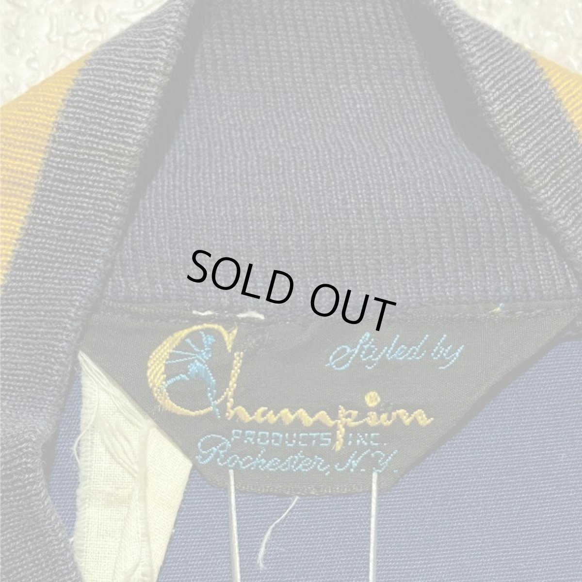 画像8: 「Champion(チャンピオン)」60s ランタグ TALONジップ ヴィンテージ KINGFISHER リブブルゾン (8)