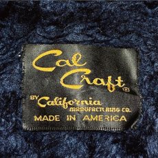 画像12: 「Cal Craft(カルクラフト)」USA製 ボアライニング 襟ボア ネイビー ドカジャン (12)