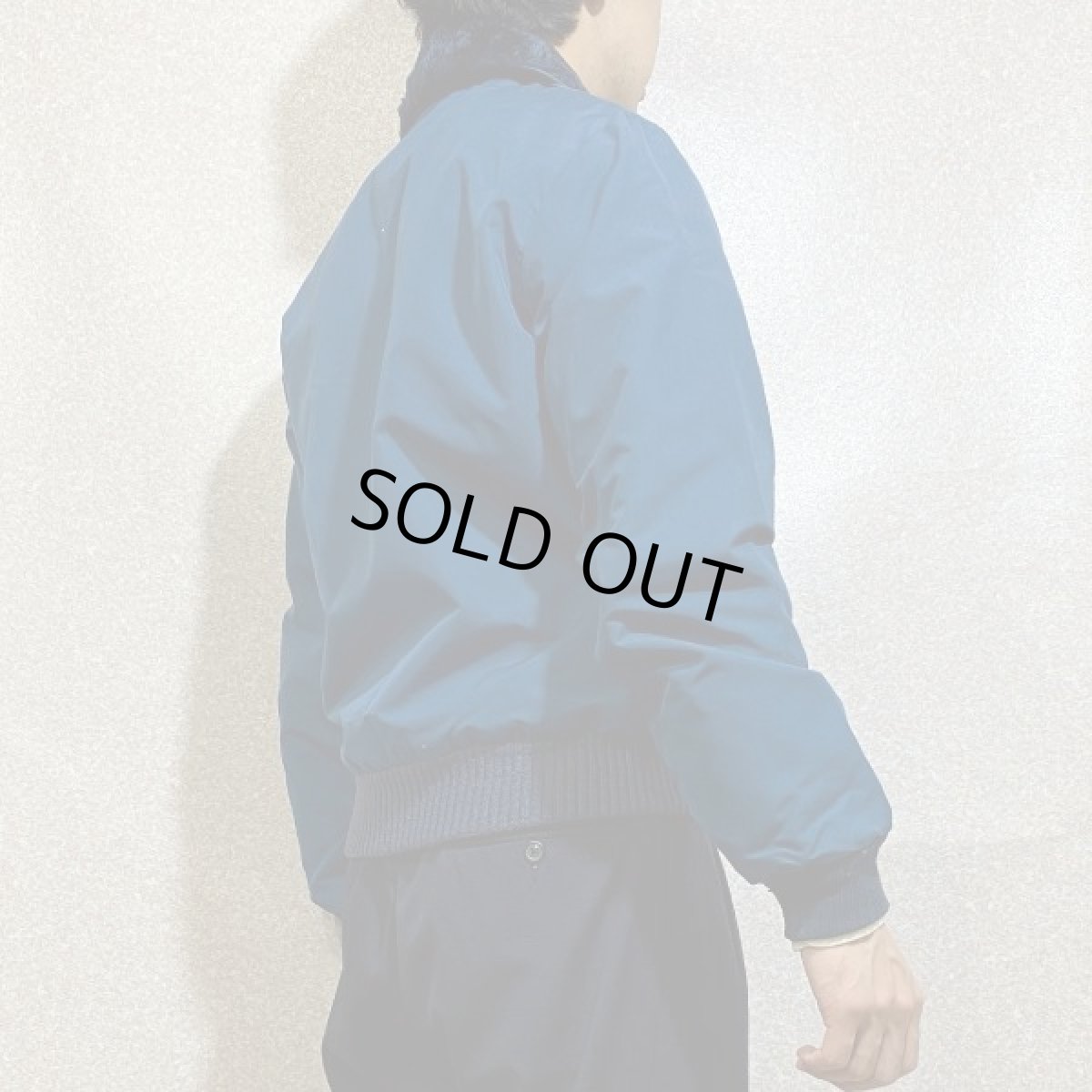 画像19: 「Cal Craft(カルクラフト)」USA製 ボアライニング 襟ボア ネイビー ドカジャン (19)