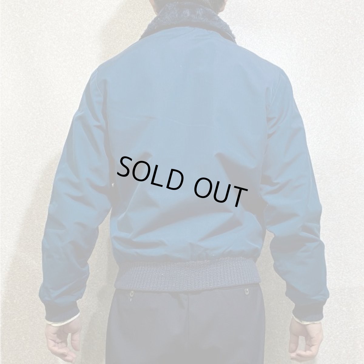 画像20: 「Cal Craft(カルクラフト)」USA製 ボアライニング 襟ボア ネイビー ドカジャン (20)