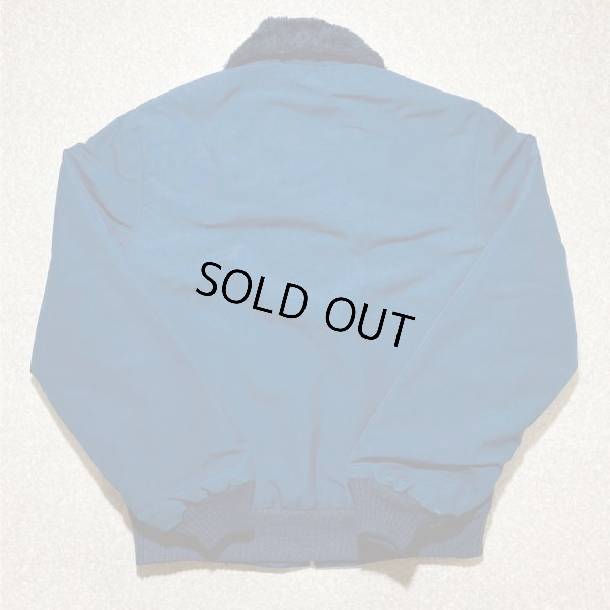 画像8: 「Cal Craft(カルクラフト)」USA製 ボアライニング 襟ボア ネイビー ドカジャン (8)