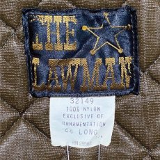 画像13: 「THE LAWMAN(ザ ローマン)」オリーブ USA製 襟ボア 中綿キルティング ブルゾン (13)