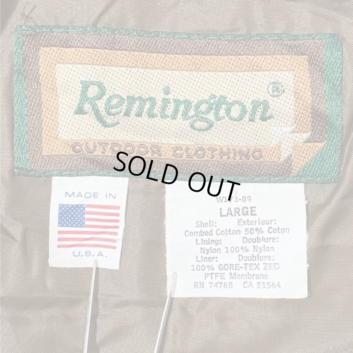 画像13: 「Remington(レミントン)」GORE-TEX ゴアテックス USA製 マウンテンパーカー【送料無料】 (13)