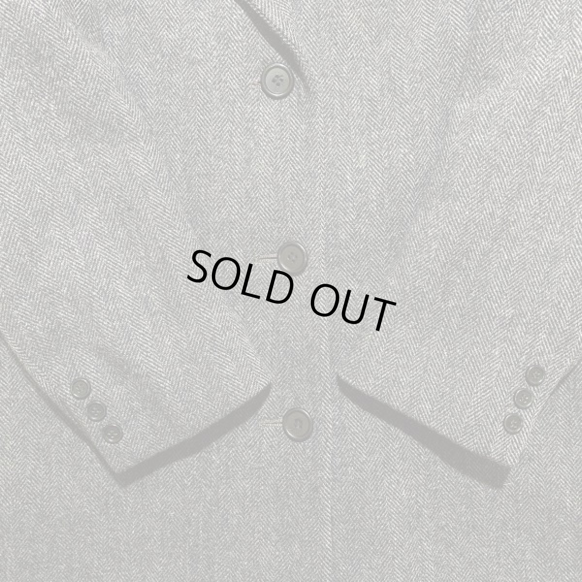 画像6: 「Brooks Brothers(ブルックスブラザーズ)」USA製 ヘリンボーン スーパーロング チェスターコート【送料無料】 (6)